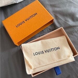 Louis Vuitton empty box and dustbag brand new